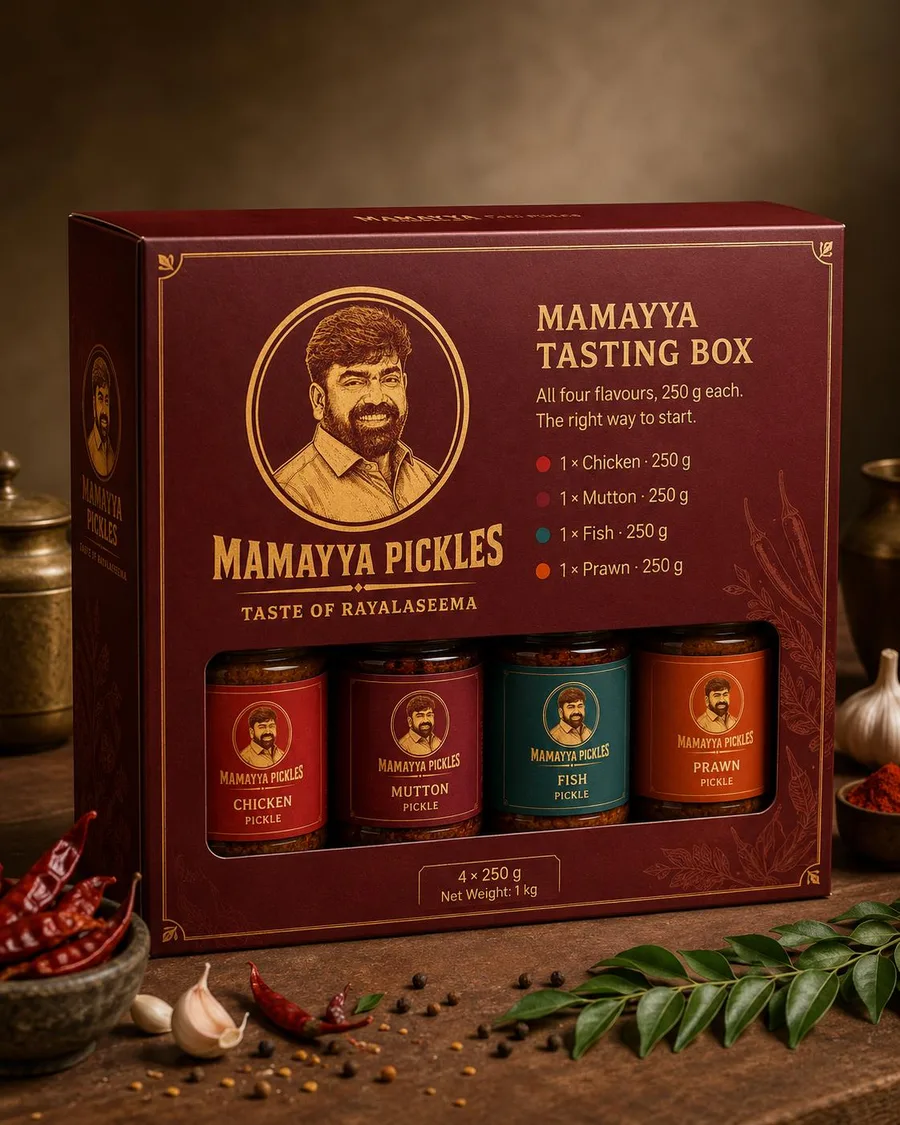 Mamayya Tasting Box packaging